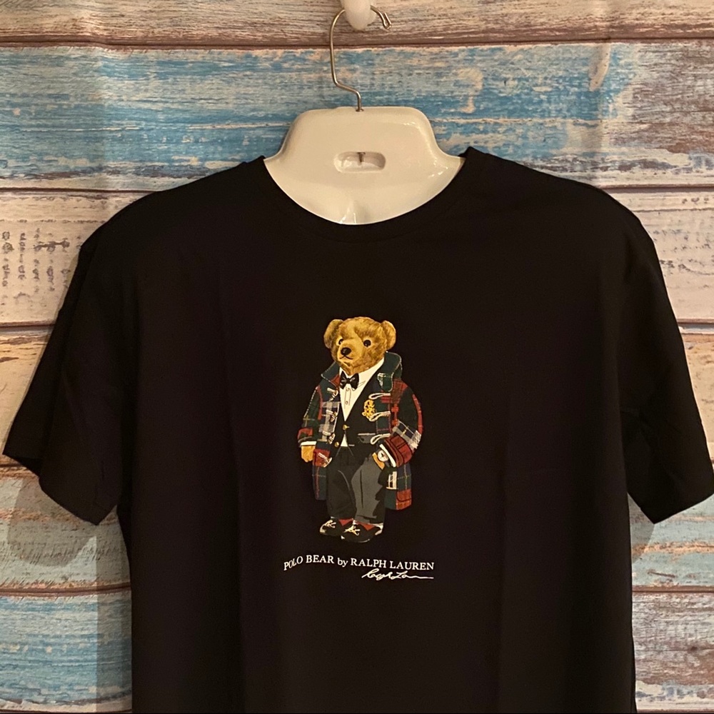 POLO Ralph Lauren 2023 Holiday Bear S/S T-Shirt Sz L - Picture 6 of 14